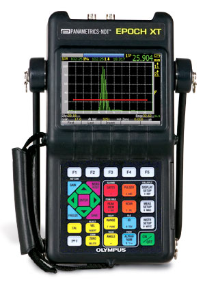 Olympus (Panametrics) Epoch XT Ultrasonic Flaw Detector.