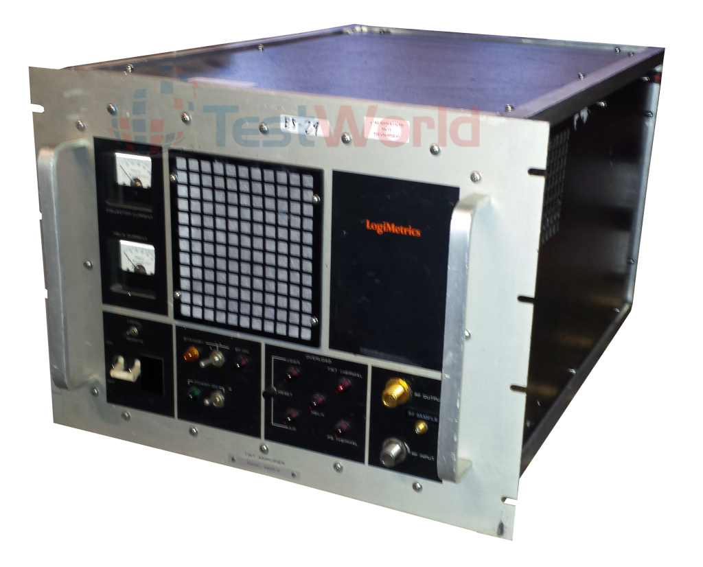 Used Logimetrics A710 Series High Power Pulsed RF Amplifiers, .7 18